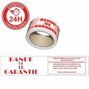 Ruban de fermeture de cils personnalisé "bande de garantie" livraison 24 h