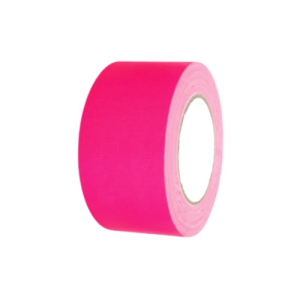 Rubalise rose en polyéthylène de 75 mm de large pour 250 mètres de long