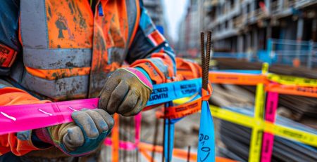 comment fixer rubalise chantier