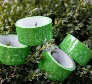 Rubalise Compostable Personnalisée : Signalisation Écoresponsable – Image 1