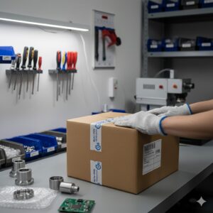 Scotch Personnalisé pour PME : Emballage Propre, Image Sérieuse – Image 1