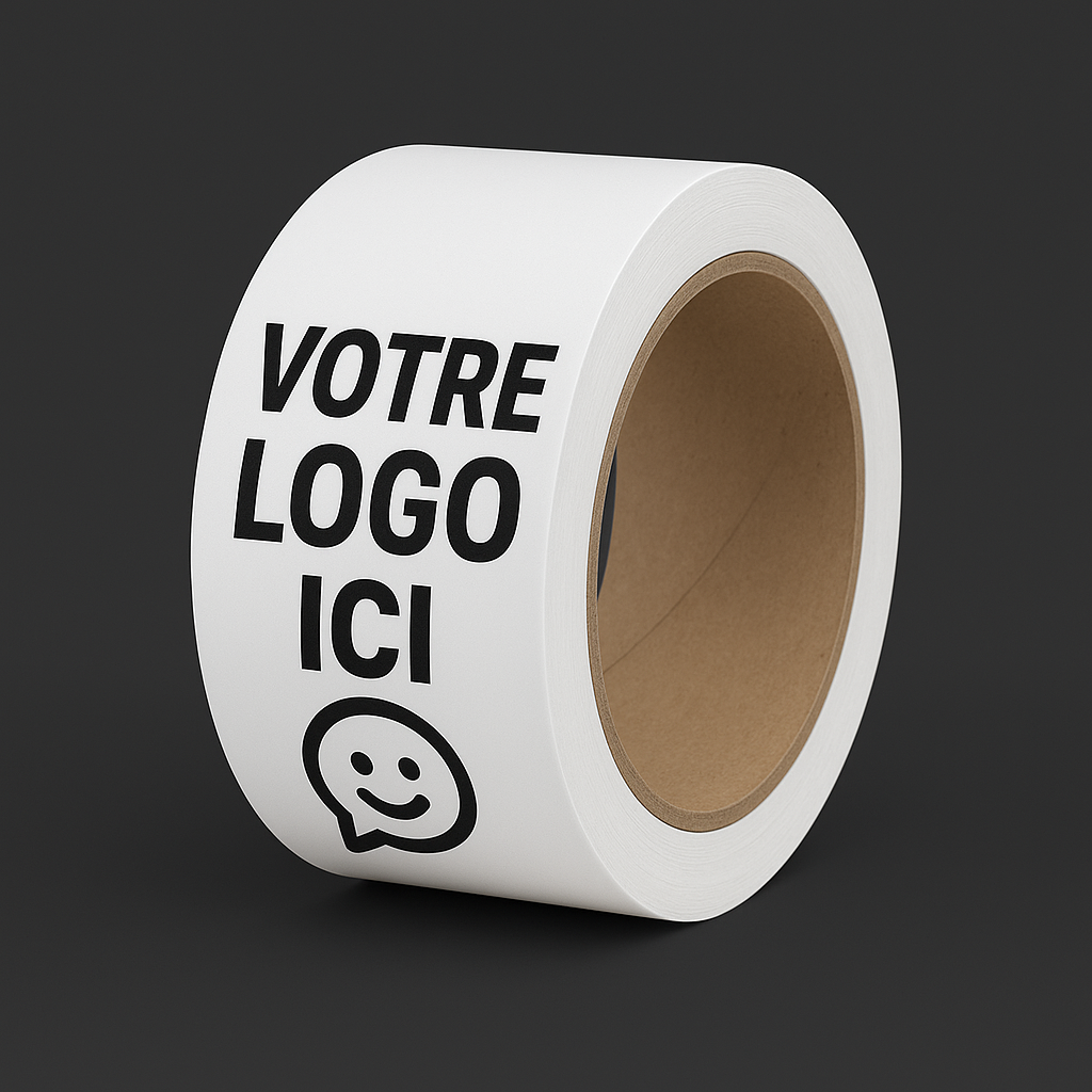 Scotch d’emballage personnalisé – valorisez votre marque dès l’ouverture du carton.