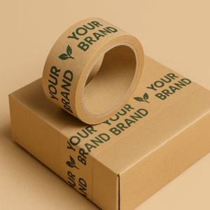 Adhésif Kraft Personnalisé : Votre empreinte, Moins l'impact – Image 1