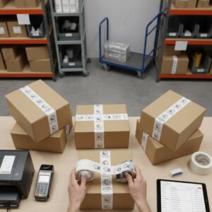 Scotch Personnalisé pour E-commerçant : Le Ruban Adhésif, Votre Nouvelle Publicité – Image 1