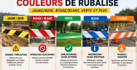 Signification couleurs rubalise
