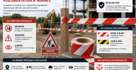 rubalise chantier réglementation